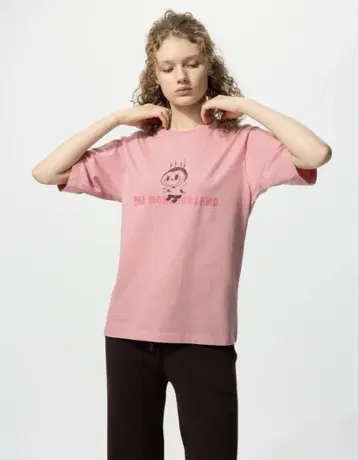 [신상] UNIQLO x POP MART 콜라보 티셔츠 XL