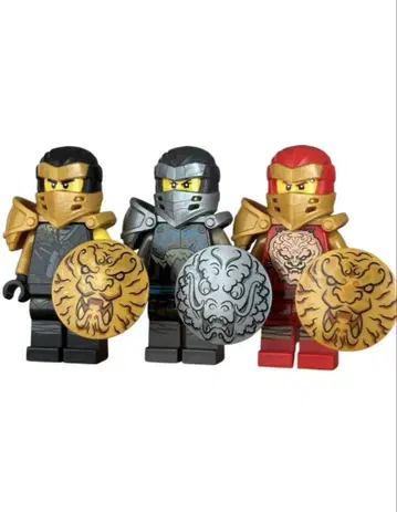 레고 LEGO 미니피겨 닌자고 콜 니아 카이 3개+아이템 세트