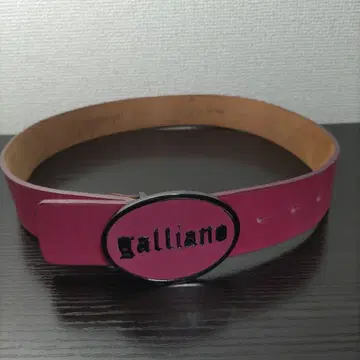 galliano 벨트 핑크