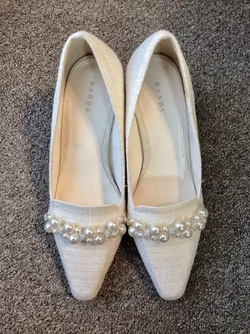 RANDA 귀여운 트위드 펌프스 jillstuart snidel