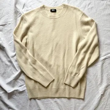 UNIQLO 캐시미어 크루넥 스웨터 긴팔