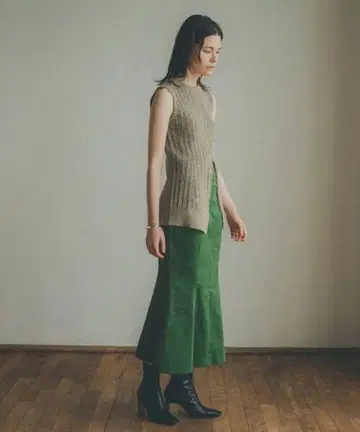 CLANE 코듀로이 머메이드 스커트 클라네