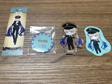 최애 여행 FGO 콜라보 SD 캐릭터 아크릴 스탠드 씰 세트 네모