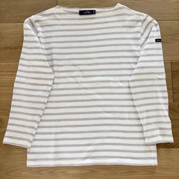 saint james 보더 화이트 x 퍼플 size1