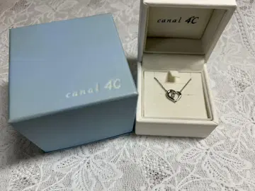 canal 4C 하트 목걸이 박스 포함