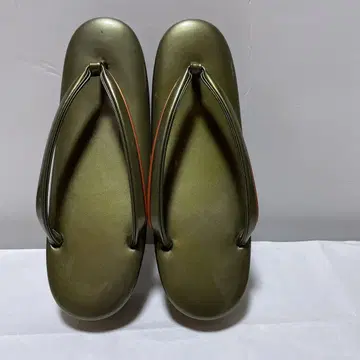 조리 짙은 녹색 소가죽 [중고품]