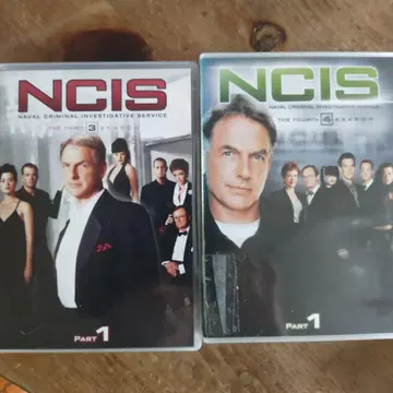 NCIS 네이비 범죄수사반 DVD-Part1 3&4 (6Disc) 2세트