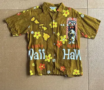 60s 70s 알로하 Tropicana 하와이 알로하 셔츠 vintage