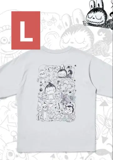 UNIQLO 유니클로 팝마트 콜라보 더 몬스터즈 라부부 티셔츠