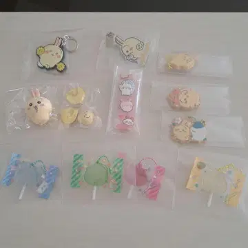 치이카와 (먼작귀) 토끼 하치와레 키링 피규어