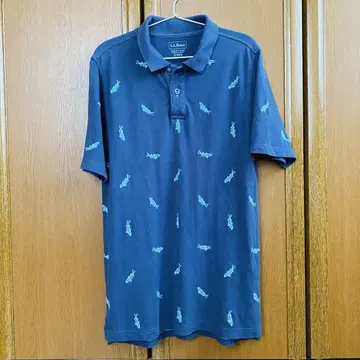 L.L.Bean 엘엘빈 자수 피케 셔츠 S