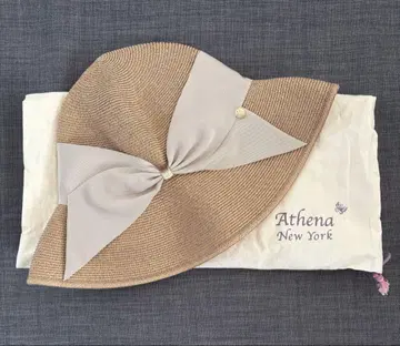 새상품급 Athena New York 아시나 뉴욕 리사코 베이지
