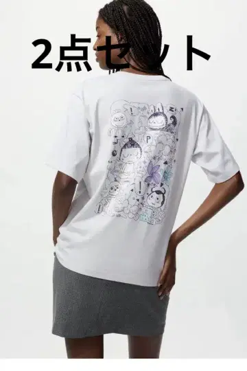 UNIQLO 유니클로 팝마트 콜라보 더 몬스터즈 러브부 티셔츠