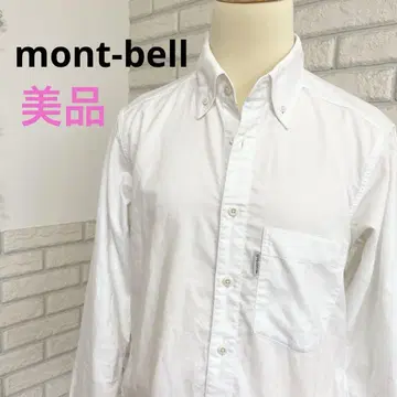 [몽벨] 셔츠 코어스팬 옥스퍼드 버튼 다운 S 사이즈 화이트