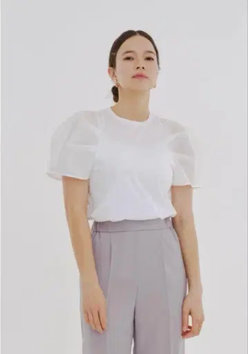 최종 가격 Yori 턱 숄더 티셔츠 36
