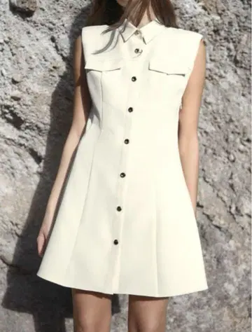 ZARA 크레이프 미니 원피스 M 사이즈