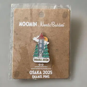 북유럽관 무민 핀 배지 EXPO OSAKA 2025 만박 한정