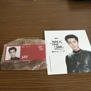 ENHYPEN RED TOKYO 코스터 명찰 제이