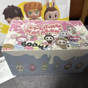 미개봉 모듬 LABUBU THE MONSTERS 마카롱 봉제 인형