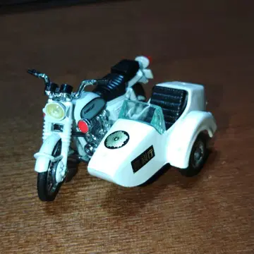 다이아펫 KAWASAKI 650-W1 사이드카 화이트 경찰 오토바이