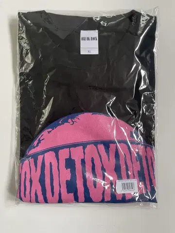 ONE OK ROCK 2025 DETOX 티셔츠 XL