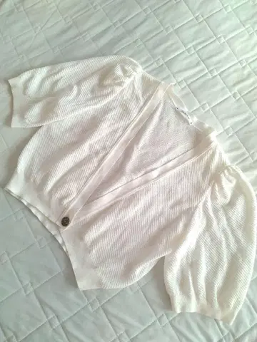 DAISYLIN 퍼프 슬리브 볼레로