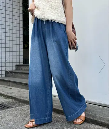 차오패닉 티피 부드러운 와이드 이지 팬츠