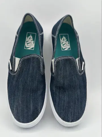 VANS 슬립온 스니커즈 V98CNV 데님 24.5cm