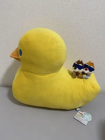 디즈니 스이스이 썸머 쿠션 칩 앤 데일 오리 봉제인형