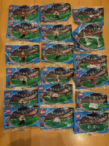 [미개봉] LEGO 레고 코카콜라 오리지널 축구 컬렉션 18점