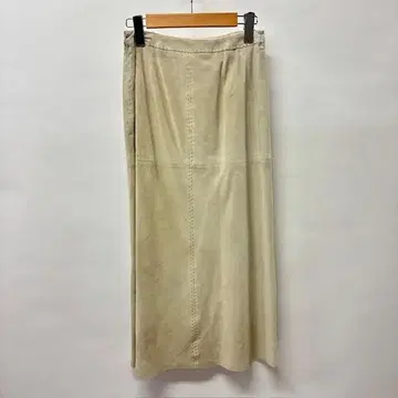 BALLSEY 스웨이드 스커트 돈피