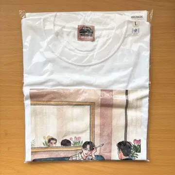 패밀리 레스토랑 가자. 티셔츠 L 사이즈