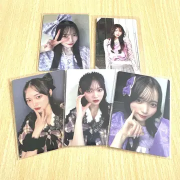 CUTIE STREET 마나베 나기사 트레이딩 카드 5매 세트