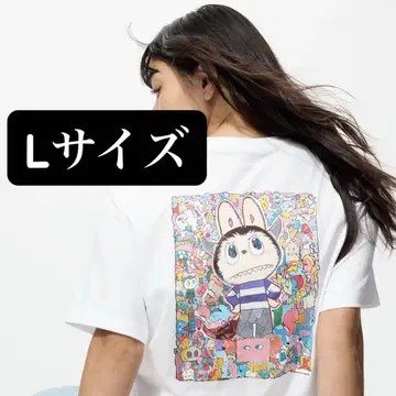 UNIQLO POPMART UT 유니클로 팝마트 라부부 화이트 L