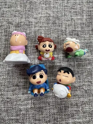 짱구는 못말려 가챠가챠 입상 5개 세트
