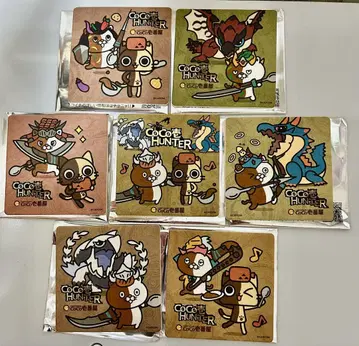 7종 컴플 CoCo 이치방야 네코이치 몬헌 콜라보 코스터