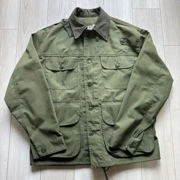 컨디션 최상 초레어 L.L.BEAN 필기체 택 70년대 워든 자켓 44
