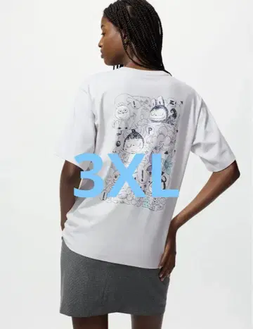 [완판템] 유니클로 팝마트 더 몬스터즈 라부부 UT 3XL
