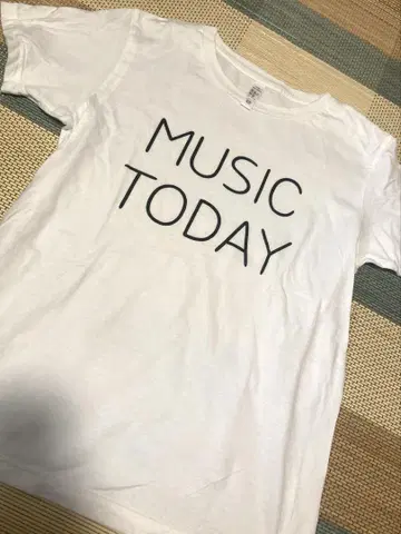 하스누마 슈타 MUSICTODAY 티셔츠 XS