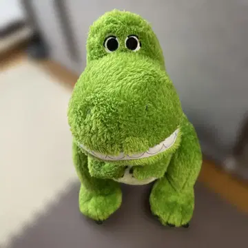 공룡형 봉제 인형 녹색
