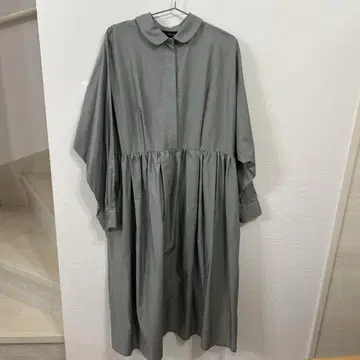 미즈이로 ind 셔츠 원피스 긴팔
