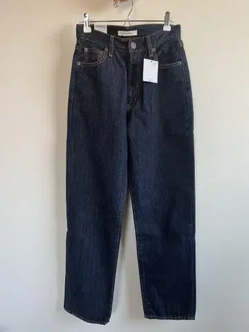[미사용 택 포함] MOUSSY 다크 블루 스트레이트 데님