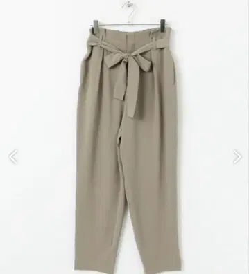 UR WOMENS 파우더리 새틴 크레이프 팬츠 올리브 카키