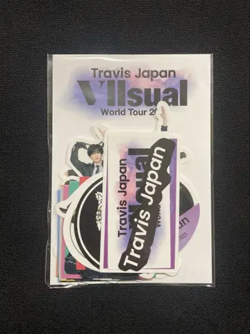 Travis Japan World Tour 2025 스티커 미개봉 새상품