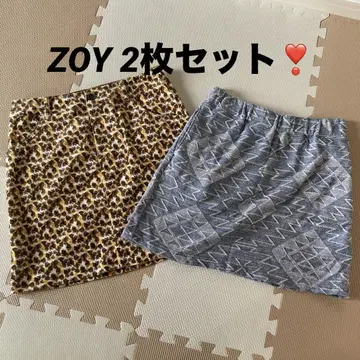 ZOY 여성용 스커트 2매 세트 L 사이즈 40
