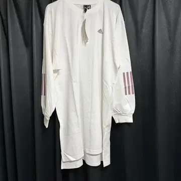 빅 사이즈 아디다스 adidas 롱티 핑크 라인