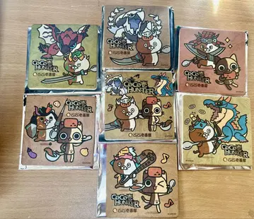전 종류 컴프 CoCo 이치방야 네코이치 몬헌 콜라보 코스터