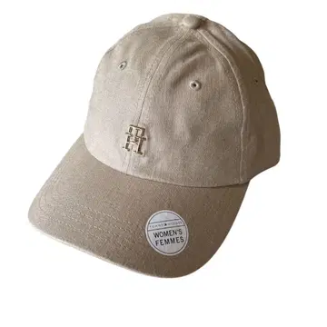 새상품 TOMMY HILFIGER 로고 캡 베이지