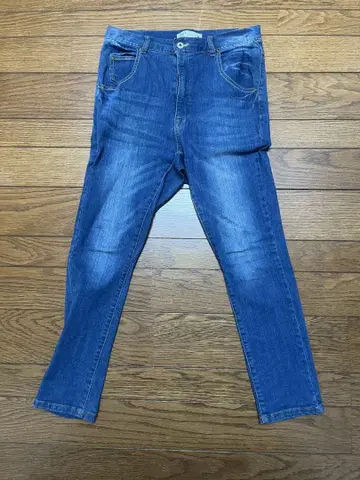 agr Sarrouel Denim PT Washed Indigo