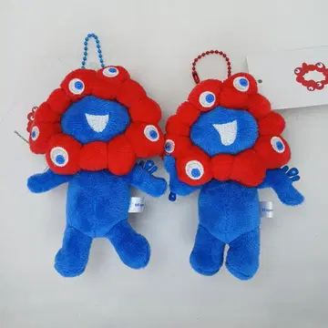 먘먘 볼체인 마스코트 B C 세트 봉제인형 키링